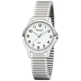 REGENT Damen Uhr 2242424 Analog Armband-Uhr silber D2UR2242424 - Silber