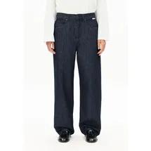 ARMEDANGELS HAAYI HERRINGBONE BAGGY JEANS | 100% Bio-Baumwolle Non Stretch - blau (26-32)