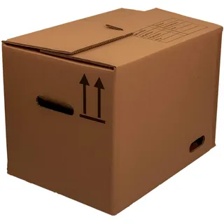 Umzugskarton XL Außenmaß 510 x 350 x 340 mm doppelwellig 2.40 BC bis 40 kg 5 Stück