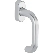 HOPPE Fenstergriff Paris 038/UD9056 Alu.32-42mm F1/silberfarben