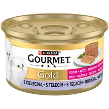 Purina Gourmet Gold Kitten Mousse mit Kalbfleisch 6 x 85 g