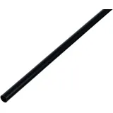 GAH Alberts Alberts Rundrohr Kunststoff, schwarz 1000 x 12 x 1 mm