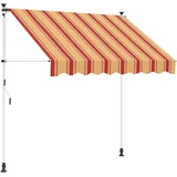 vidaXL Markise 150 x 115 x 300 cm mehrfarbig