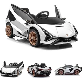 ES-Toys Elektro Kinderauto „Lamborghini Sian“ rot (MP3)