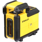 Stanley Kreuzlinienlaser CROSS 360° STHT77504-1 (mit roter Diode, 360° horizontale & vertikale Linie, selbstnivellierend, Laserklasse 2, IP50, inkl. Wandhalterung, 4x Batterien & Tragetasche)