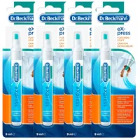 Dr. Beckmann 4x Dr. Beckmann express Fleckenstift 9 ml - Soforthilfe für Unterwegs