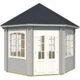 Lasita Maja Jamaica 3,89 x 3,45 m Grau
