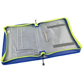 Dönges Dokumentenmappe Komfort Plus, blau/gelb