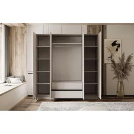 lookway Drehtürenschrank AUREL 200 x 210 x 57 cm beige