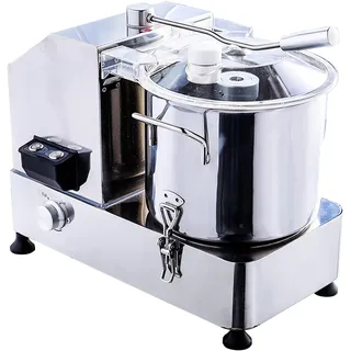 GastroHero Kutter I 9L Tischkutter I Cutter für Wurst Gemüse Brot I Edelstahl I Vegetables Cutter I Profi-Kutter für Gastronomie