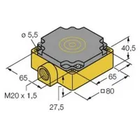 Turck Sensor NI40-CP80-Y1/S97