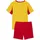 Puma Trainingsanzug "RC Lens 25/26 Heimtrikot-Minikit Kinder", Jungen, Gr. 104, rot (pelé gelb rot), Obermaterial: 100% Polyester; Rippe: 100% Polyester, Sportanzüge Trainingsanzug