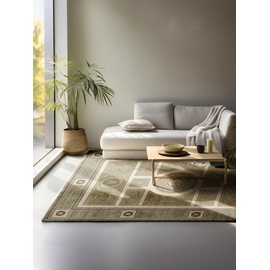 NOURISTAN Teppich »Guzara«, rechteckig, Orient Teppich, Kurzflor, weich, Schlafzimmer, Esszimmer, Wohnzimmer, grün