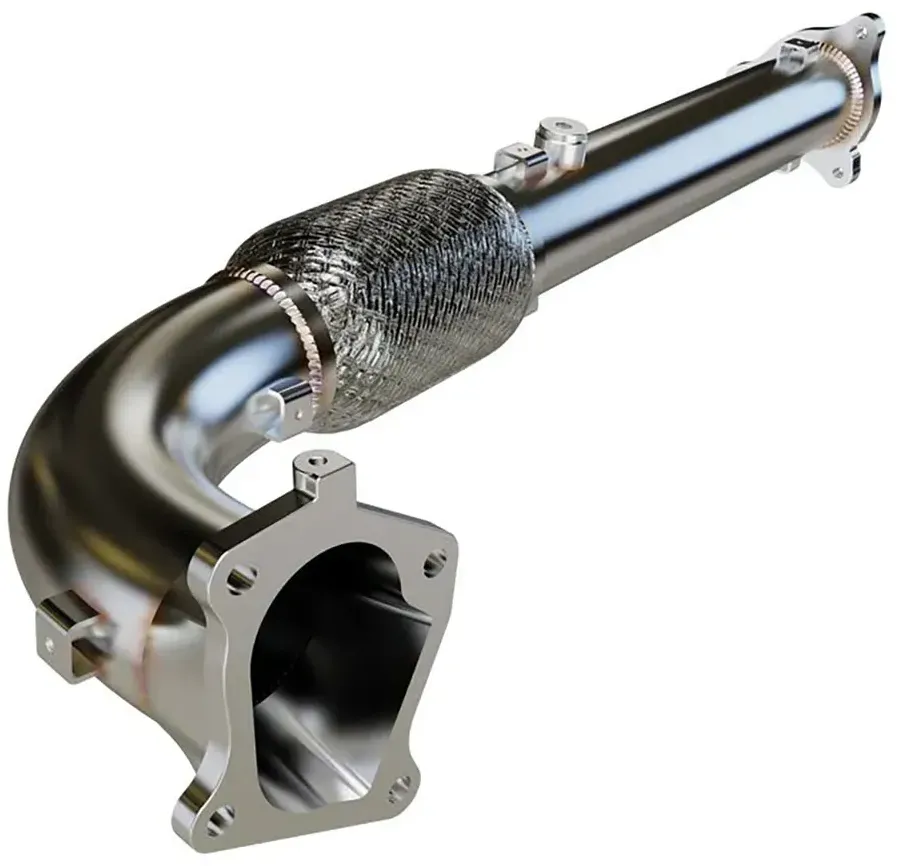 Rjwc Powersports Polaris Rzr Xp/pro Xp Nicht Homologierter Krümmer - Silver - One Size