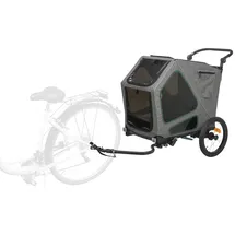 Trixie Hundeanhänger M grau/salbei