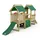 Wickey Klettergerüst MyFirst Playground 2: Kleinkinder - Spielturm mit Rutsche & Tunnel, (Spielspaß für kleine Entdecker mit 10 jähriger Garantie', Ideal für kleine Gärten - Kesseldruckimprägniertes Massivholz), Speziell für Kleinkinder mit niedriger Höhe