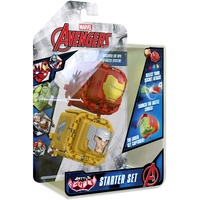 EOLO SPORT Battle Cubes 37202 Avengers Iron Man VS Thor-Battle Fidget Set, rot