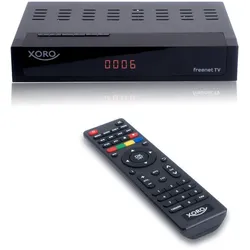 XORO HRT 8770 TWIN: Hochwertiger Twin-Tuner HD-DVB-T2 Receiver für erstklassiges terrestrisches Fernsehen und gleichzeitiges Aufnehmen Ihrer Lieblingssendungen - Maximales TV-Erlebnis!