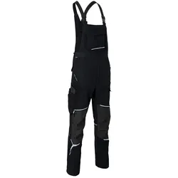 Latzhose BODYFORCE - 40 - schwarz