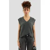 QS Pullunder mit Glitzersteinen - S