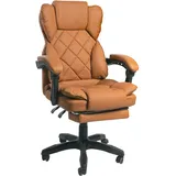 Trisens Design Bürostuhl braun