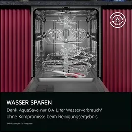 AEG GU8200B2SFM Unterbau-Geschirrspüler (Unterbaugerät, 820 mm, Weiß)