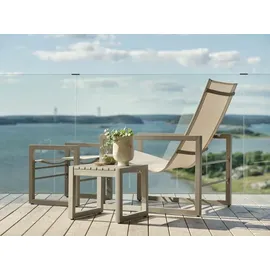 Brafab Gartensessel Vevi Aluminium Braun Khaki