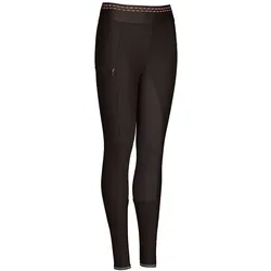 Pikeur Ida Grip Athleisure Ganzbesatzreithose Skinny fit Kinder - taupe - 164