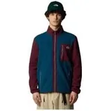 The North Face yumiori full zip fleece blau bordeaux - L