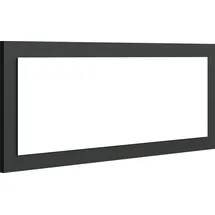 borchardt Möbel Spiegel BORCHARDT MÖBEL "Vaasa", schwarz (schwarz matt), B:100cm H:45cm T:2cm, Glas, Spiegel, mit Rahmen