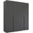 Purisma 201 x 223 x 60 cm grau