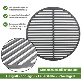 Trutzholm Grillplatte Ø 34,3 cm Gusseisen schwarz