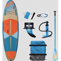 Firefly SUP-Board iSUP 300 COM WOOD/ORANGEDARK/BLUE