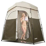 Vevor Duschzelt 2140x1120x213cm Khaki