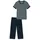 SCHIESSER Pyjama Casual Essentials Blau S