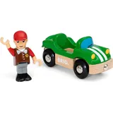 BRIO Sportwagen mit Fahrer (33937)