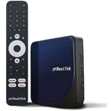 RT RockTek G2 4K Streaming Box|Android TV Spielekonsole (Bluetooth/WLAN)|4K HDR|Google Assistant|für Netflix/Disney+/HBO Max/Prime Video Unterstützung