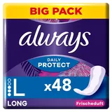 Always Daily Protect Long Slipeinlagen Nicht parfümiert 48 St.