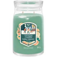 Yankee Candle Holiday Winterfest große Duftkerze 567 g grün