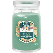 Yankee Candle Holiday Winterfest große Duftkerze 567 g grün