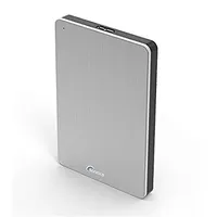 Sonnics 1TB Silber Externe tragbare Festplatte USB 3.0 super schnelle Übertragungsgeschwindigkeit für den Einsatz mit Windows PC, Apple Mac, XBOX ONE und PS4 Fat32