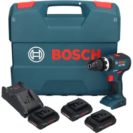 Bosch GSB 18V-55 Professional inkl. 3 x 4 Ah + L-Case 0615A5002V