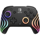 PDP Afterglow Wave mit Bewegungssensoren Wireless Controller Schwarz/Mehrfarbig für Nintendo Switch, Switch OLED