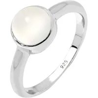 Elli Ring Damen Solitär mit Mondstein in Gold | Gr.: 54