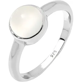 Elli Ring Damen Solitär mit Mondstein in Gold | Gr.: 54