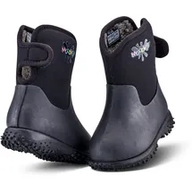 Grubs Muddies Puddle Wellies Schwarz 19