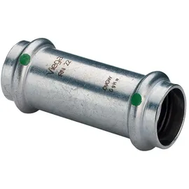 Viega Sanpress Inox Schiebemuffe 436377 15mm, Stahl nichtrostend, SC-Contur