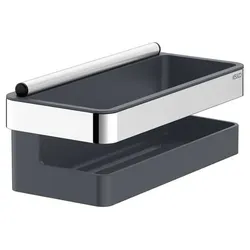 Keuco Moll Ablage mit Spatel chrom/anthrazit 12759010000