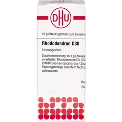 RHODODENDRON C 30 Globuli 10 g