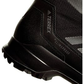 Adidas Herren Outdoor Trekking Schuh Stiefel TERREX HERON MID CW CP schwarz, Größe:46 - Schwarz - 46